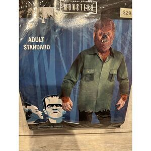 Monsters werewolf men’s Halloween costume OS